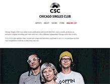Tablet Screenshot of chicagosinglesclub.com